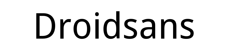 Droid Sans Font Download Free